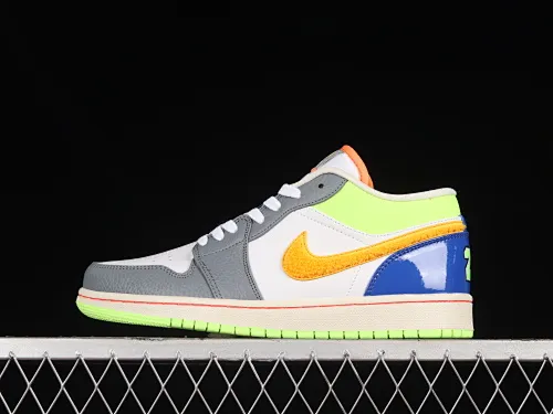All categories Air Jordan Jordan series basketball shoes Air Jordan 1 Low Air Jordan 1 Low AJ1 Joe 1 patent leather color matching Retro culture and leisure sports sneakers FB1835-181